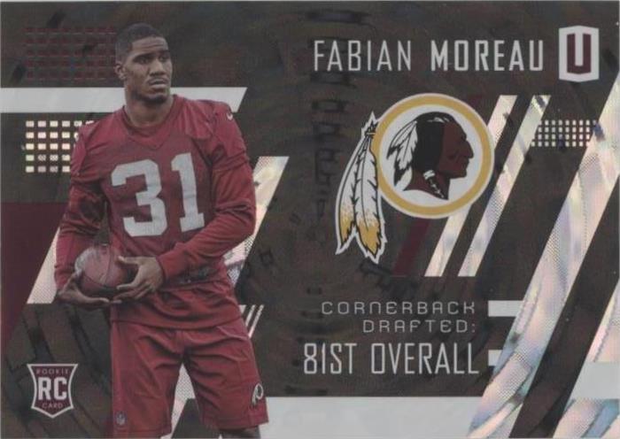2017 Panini Unparalleled Fabian Moreau #264 - 1 of 2