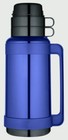Thermos Mondial 1 Litre Hot Cold Tea Coffee Drink Travel Blue Vacuum Flask