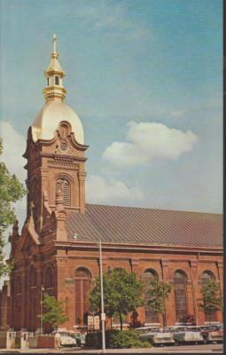 Cathedral of Immaculate Conception Oldest Kansas City MO circa 1960 Photo Postca
