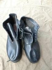 Soviet  russian army short leather boots size 40 (255) US7 new