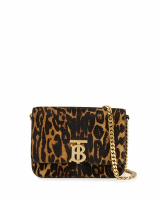 small leopard print purse