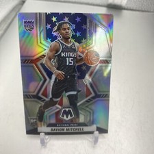 2021-22 MOSAIC DAVION MITCHELL NATIONAL PRIDE Sacramento KINGS RC 254