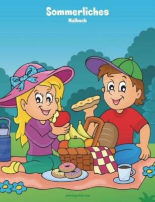 Sommerliches Malbuch 1