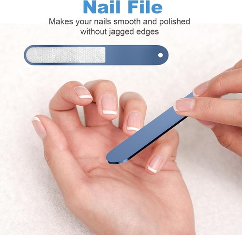 Nail Clipper Set, 4 PCS Ultra Sharp Nail Clippers for Men, Women, Adults Toenail - Picture 7 of 7