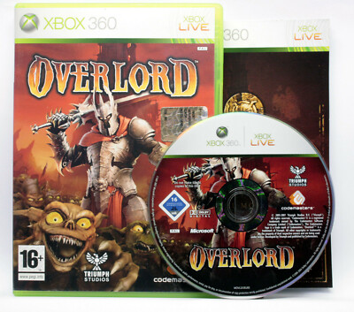 OVERLORD OVER LORD XBOX 360 GAME ITALIAN EDITION XB360 CODEMASTERS ML3 70021
