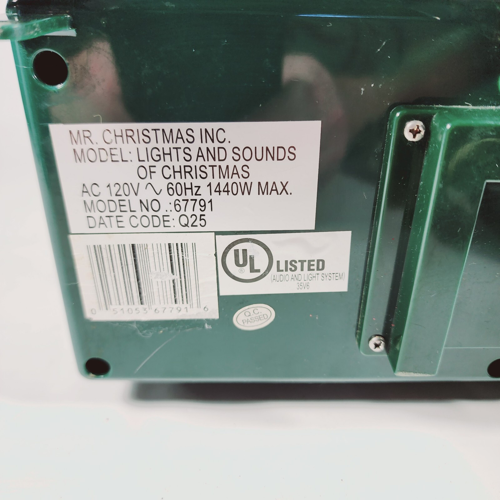 💥 SAME DAY SHIPPING MR CHRISTMAS LIGHTS AND SOUNDS OF CHRISTMAS Model
