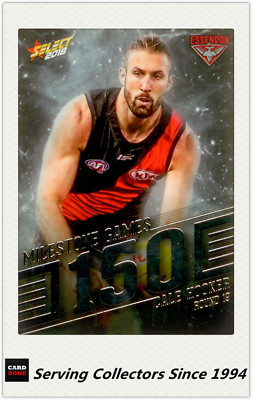 2018 AFL Footy Stars Trading Card Milestones Subset MG23 C. Hooker (Ess)- RARE | eBay