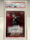 2024 Topps Stadium Club - Paul Skenes-Chrome  AUTO Red Refractor, #9 /50