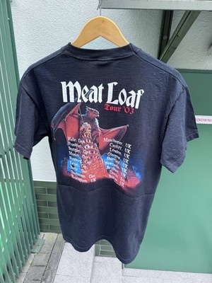 Vintage 2003 Meat Loaf Heavy Metal Band Black T-shirt 