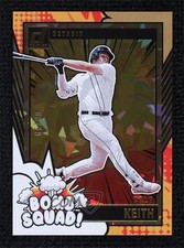 2024 Panini Donruss Bomb Squad Gold Ice 6/10 Colt Keith #5 10w8