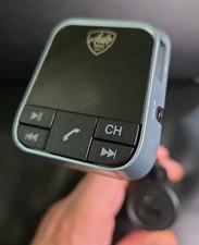 Auto Drive Gooseneck FM Transmitter Bluetooth 5.3 Handsfree Dual USB AUX