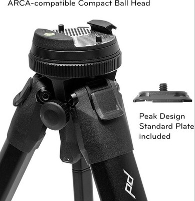 Peak Design TTCB5150CF1 Carbon Fiber Travel Tripod for sale online