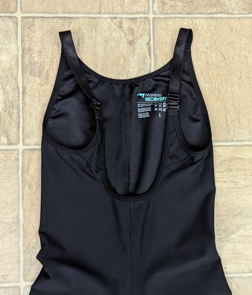 Marena Recovery sz L Post Surgery Compression Bodysuit black excellent 1691 - Image 2 of 4