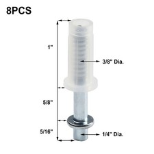 Kit de quincaillerie de porte pliante fiable et robuste pour portes de placard l