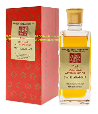 Swiss Arabian Attar Bakhoor - Luxury Products from Dubai - Long Lasting 3.2 oz 