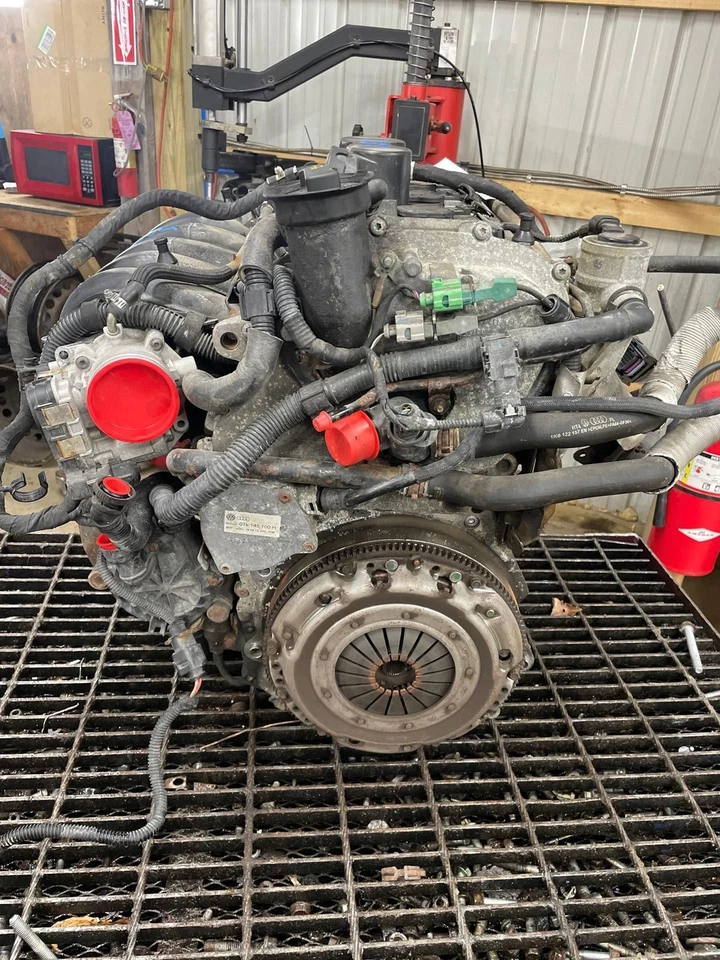 13 VW PASSAT Engine /motor 2.5l Vin P (5th Digit Id Cbua) - Image 4 of 4