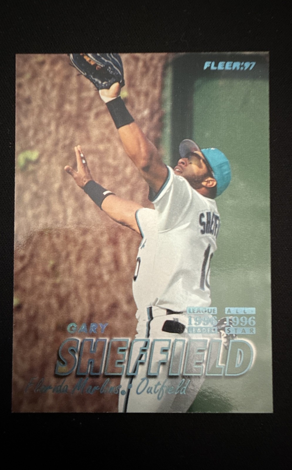 1997 Fleer - Gary Sheffield #336 Tiffany