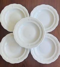 Pillivuyt Queen Anne Soup Pasta Bowls 9.5 Lot Of 5 2