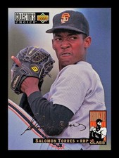1994 Collector's Choice #19 Salomon Torres Silver Signature San Francisco Giants