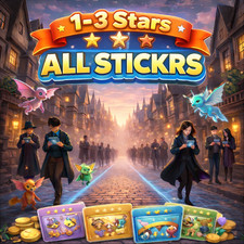Monopoly Go Stickers 1-3 Stars  All Stickers Available  Cheapest Price  24/7