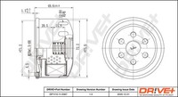 Dr!Ve+ DP1110.11.0067 ÖLfilter FüR Alfa Romeo,Alpine,Aro,Belarus,Dacia,Jeep,Lanc