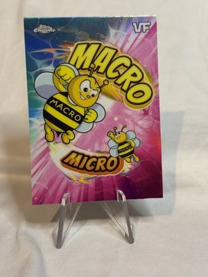 2026 Topps Chrome VeeFriends Balanced Battles BB-7 Macro / Micro