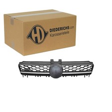 DIEDERICHS KÜHLERGRILL WABEN GRILL CHROM passend für VW GOLF VII GTD-Optik