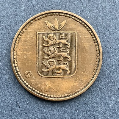 GB Kanalinseln Guernsey zwei 2 Doppel 1868 schwach 'GUERNSEY' AZ756