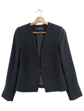 MANGO Blazer corto Donna Blazer Taglia IT 38 nero stile casual