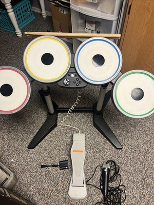 PS3 Beatles Rock Band Wireless Drum Kit Harmonix WITH DONGLE