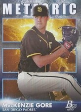 2021 Bowman Platinum #MET-8 MacKenzie Gore Meteoric
