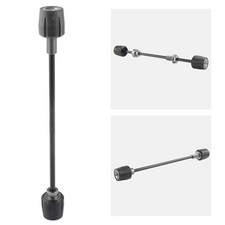 Front Axle Fork Crash Slider Wheel Pad Titanium for Honda CB650R CBR650R 2019-21