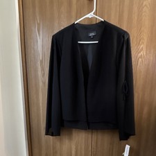 Dressbarn Collection Black Blazer Suit Jacket