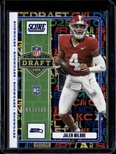 2025 Score #10 Jalen Milroe NFL Draft Showcase #/100