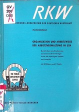 Organisation und Arbeitsweise der Arbeitsverw...