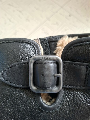 UGG Australia Women's Boots Uk-6.5 EU-39 Leather Soft Brown Fur-inside Good Used - Picture 10 of 24