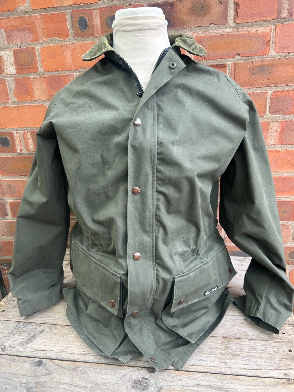 men 90s PETER STORM w/p poplin jacket - size M great condition & rare !