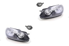 Scheinwerfer Set Halogen passend für VW Golf VI 5K1 AJ5 517 08-13 H7 H15 +Nebel