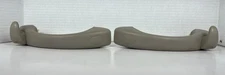 99-07 OEM GM Silverado Sierra Overhead Grab Handle Hook Clip Bar Light Gray Set