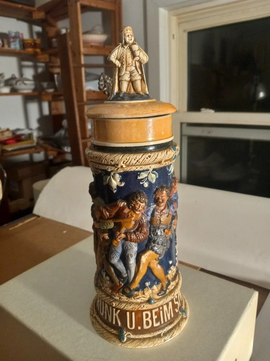 Bier Stein In Collectible German Lidded Steins for sale | eBay