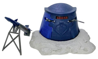 Vintage 1985 Hasbro GI Joe Cobra Bunker Battle Station Original Check Condition