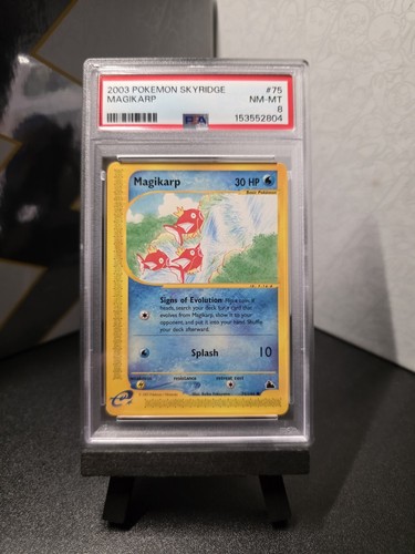 Magikarp graded PSA 8 for sale on eBay
