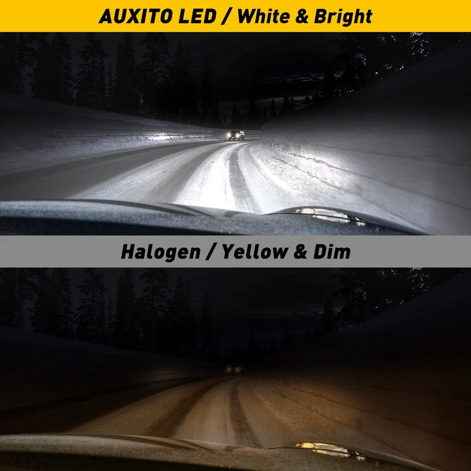 6/12X 9005 9006 H11 LED Headlight Combo White High/Low Beam 30000lm 6500K - Image 3 of 4