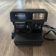 Polaroid One Step Close Up 600 Instant Film Camera W/ Strap READ