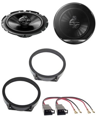Pioneer 3-Way 300Watt 16.5cm Speakers for Mini One Cooper Convertible Front Door A