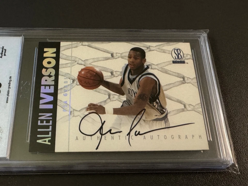 Allen Iverson 1997 Score Board Certified On Card Autograph Not #'d *SIGNED AUTO* - Image 3 of 4