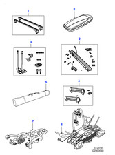Jaguar Genuine Cycle Holder Fits E-Pace 2017-Onwards I-Pace 2018-Onwards C2A1540