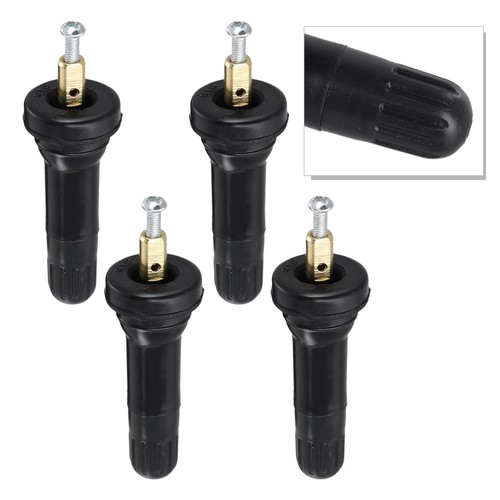 Easy to Use Rubber Valve Stems for GMC For Cadillac For Chevy (Set of 4) - Picture 2 of 24