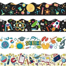 120Ft Bulletin Board Decorations Science Bulletin Board Borders, Back to Scho...