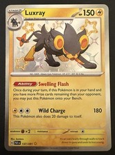 Luxray 137/091 Shiny Rare - Paldean Fates - Pokemon TCG - NM on eBay